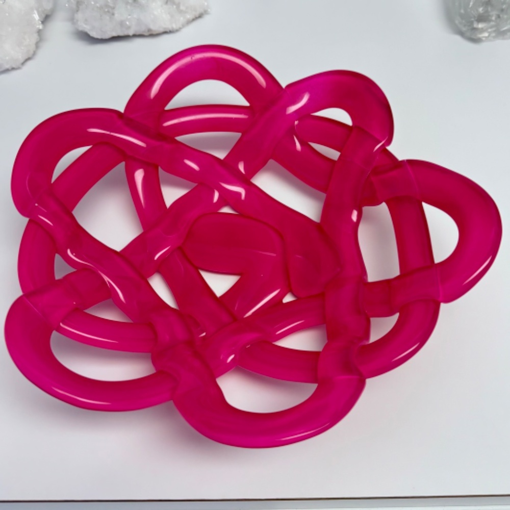 Pink Glass Bowl